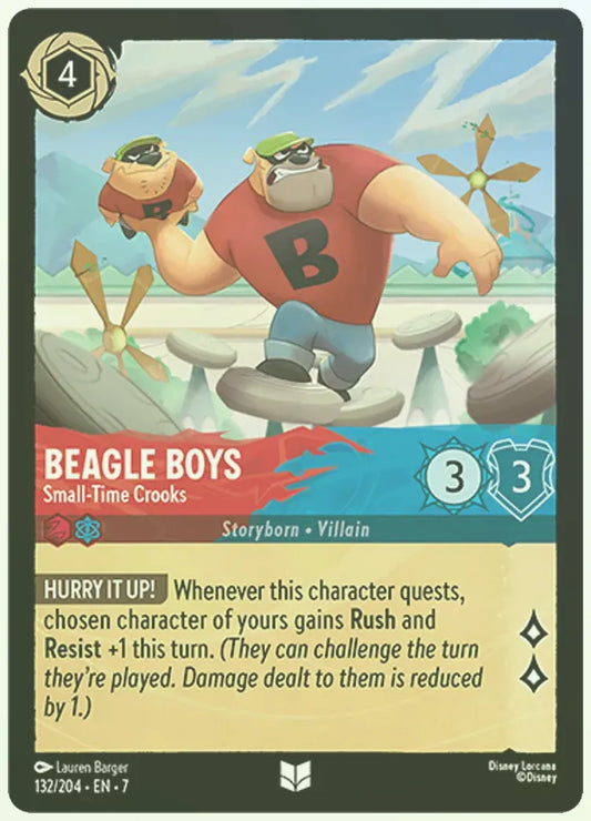 Beagle Boys - Small-Time Crooks Foil