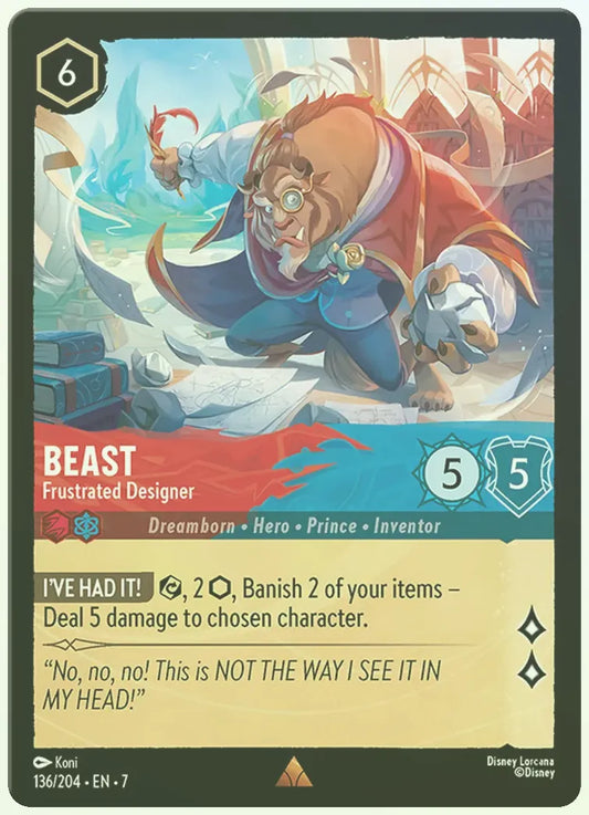 Beast - Frustrated Designer Foil