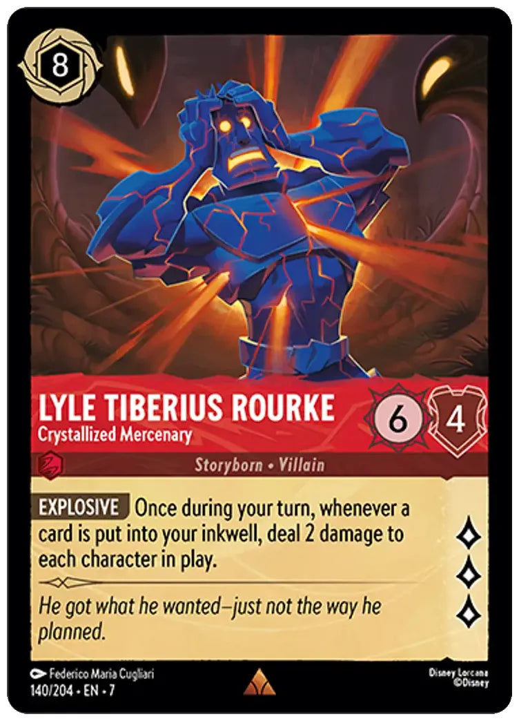 Lyle Tiberius Rourke - Crystallized Mercenary