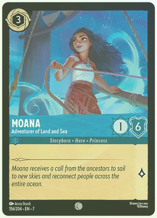 Moana - Adventurer of Land and Sea Foil