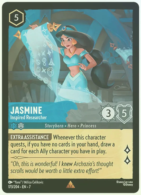 Jasmine - Inspired Researcher Foil