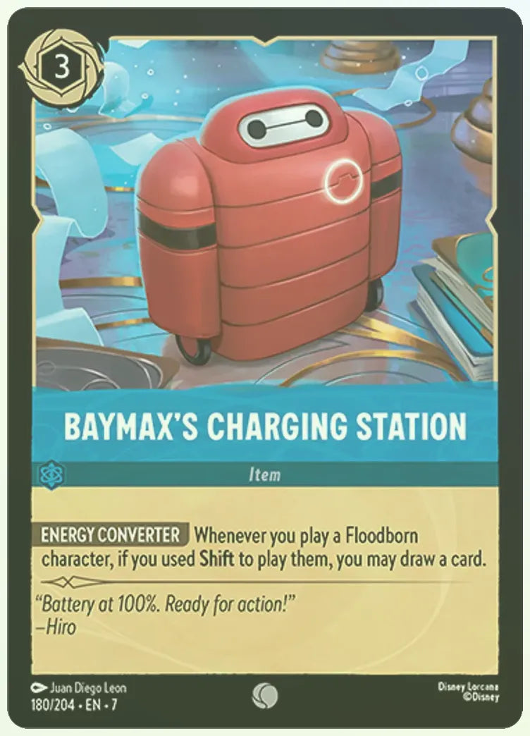 Baymaxs Charging Station Foil