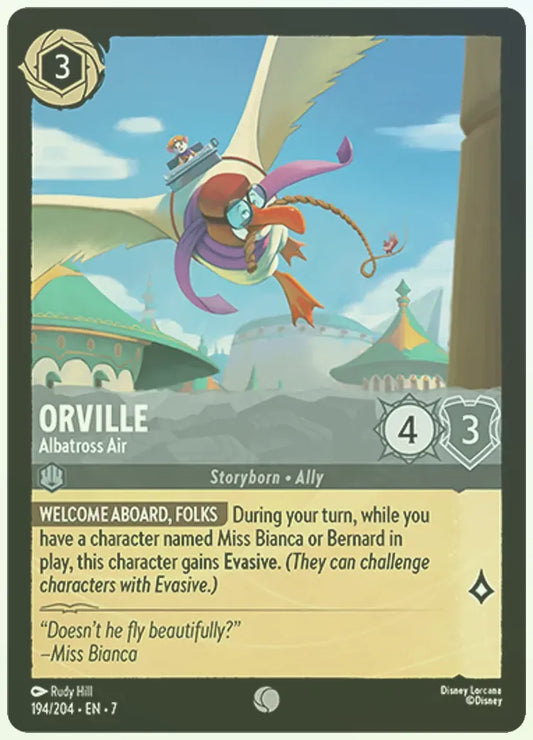 Orville - Albatross Air Foil