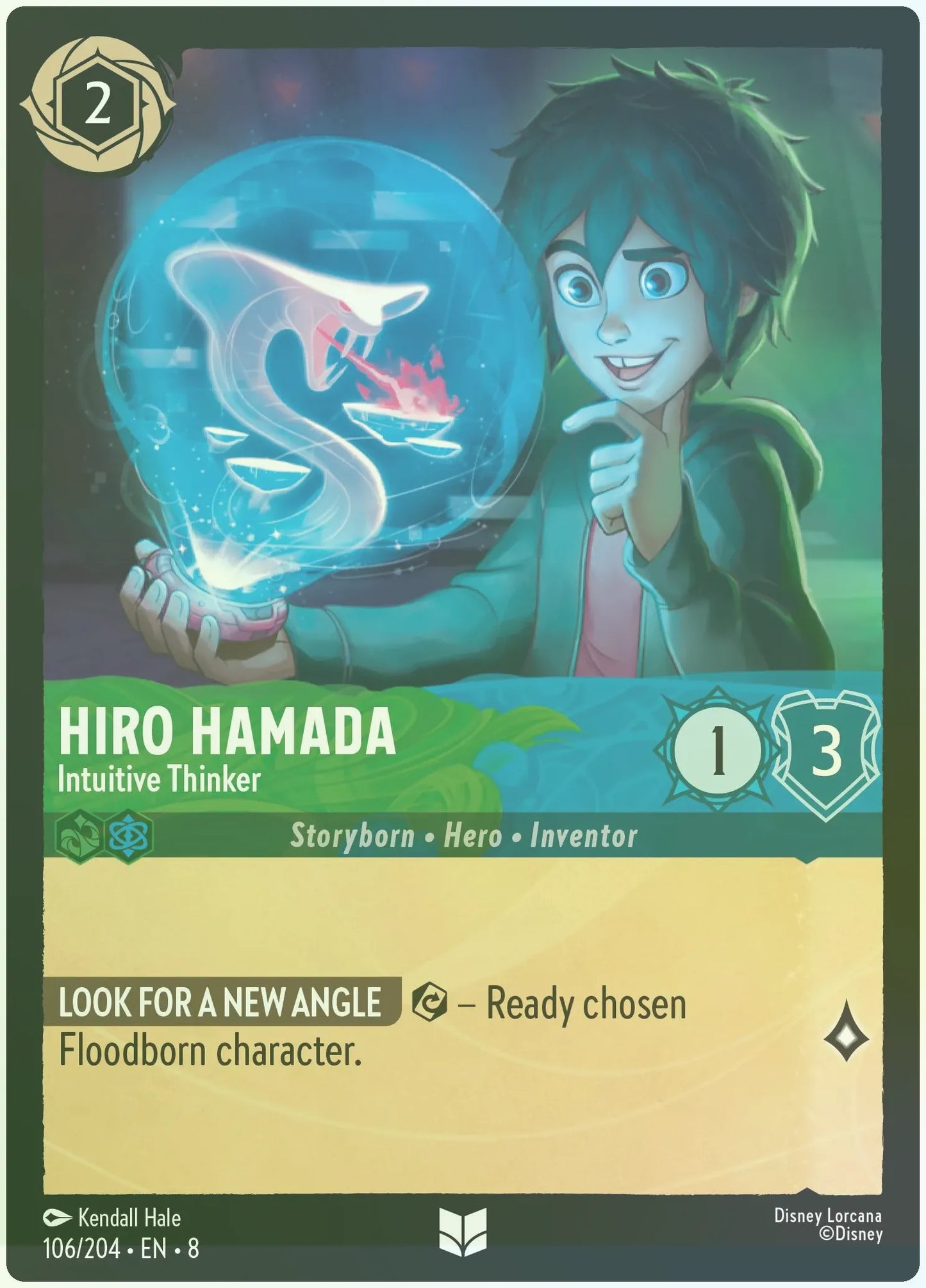 Hiro Hamada - Intuitive Thinker Foil