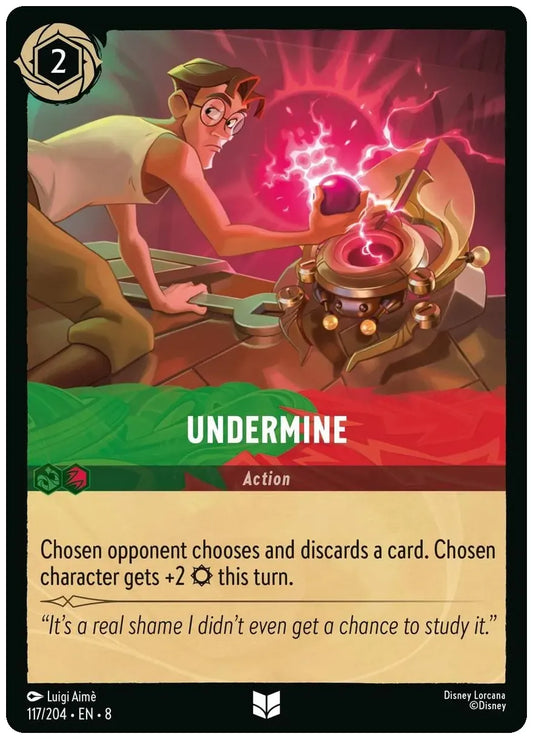 Undermine