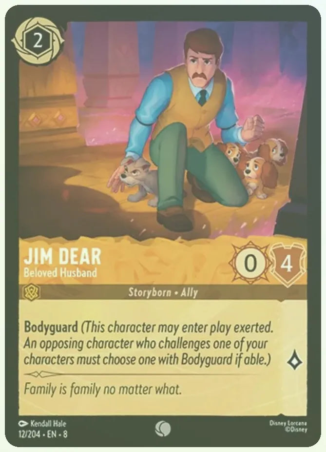 Jim Dear - Beloved Husband Foil