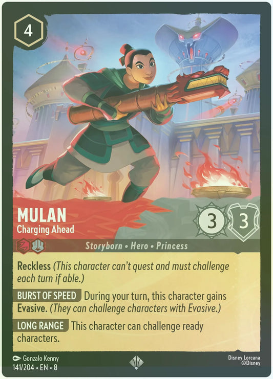 Mulan - Charging Ahead Foil