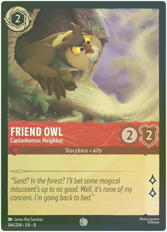 Friend Owl - Cantankerous Neighbor Foil