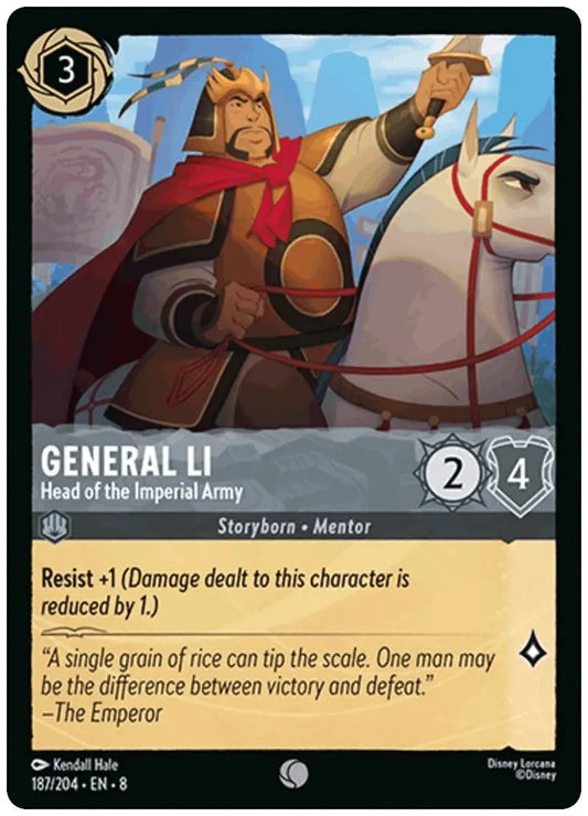 General Li - Head of the Imperial Army