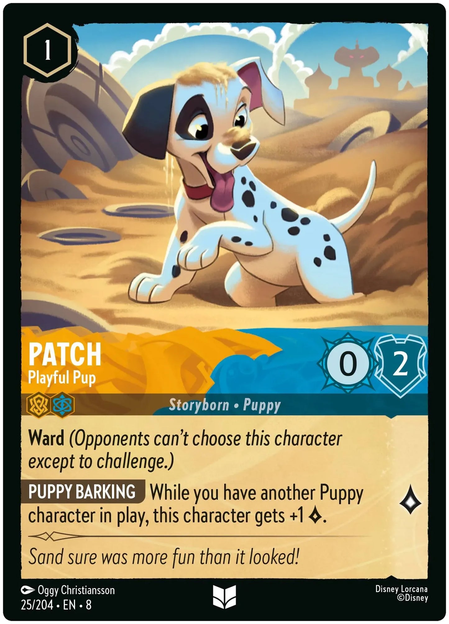 Patch - Playful Pup