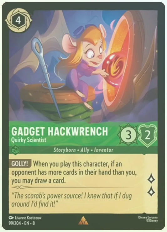 Gadget Hackwrench - Quirky Scientist Foil