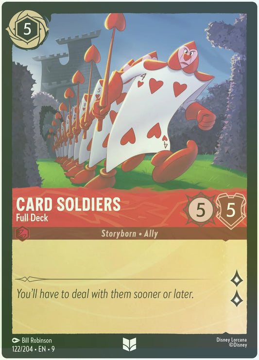 Card Soldiers - Full Deck Foil