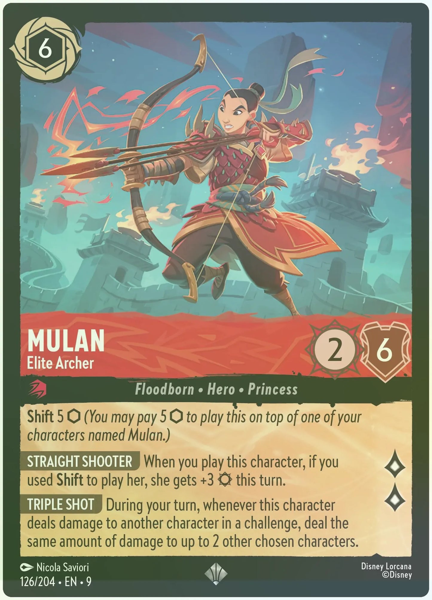 Mulan - Elite Archer Foil
