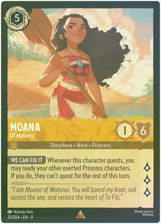 Moana - Of Motunui Foil