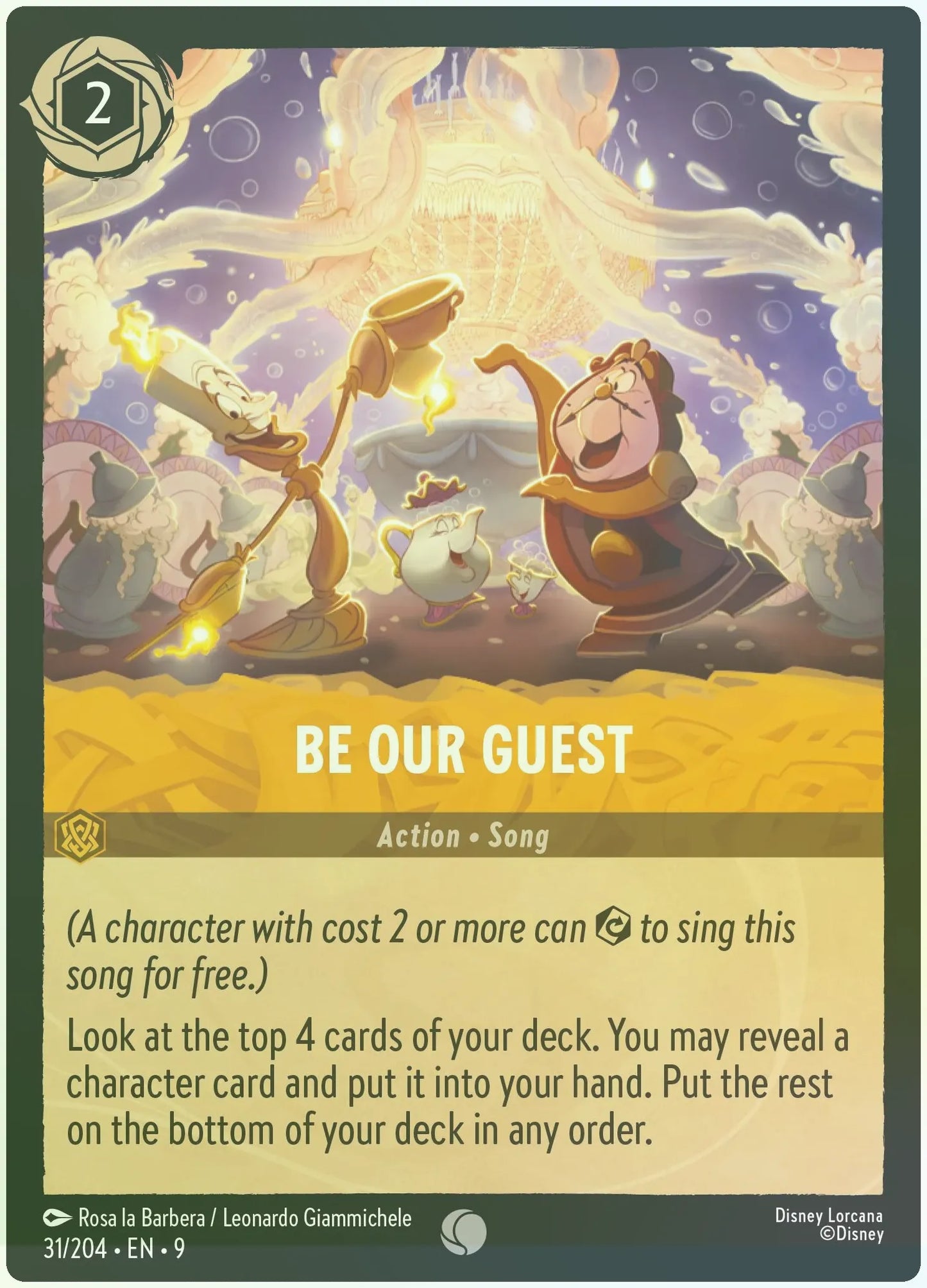 Be Our Guest Foil