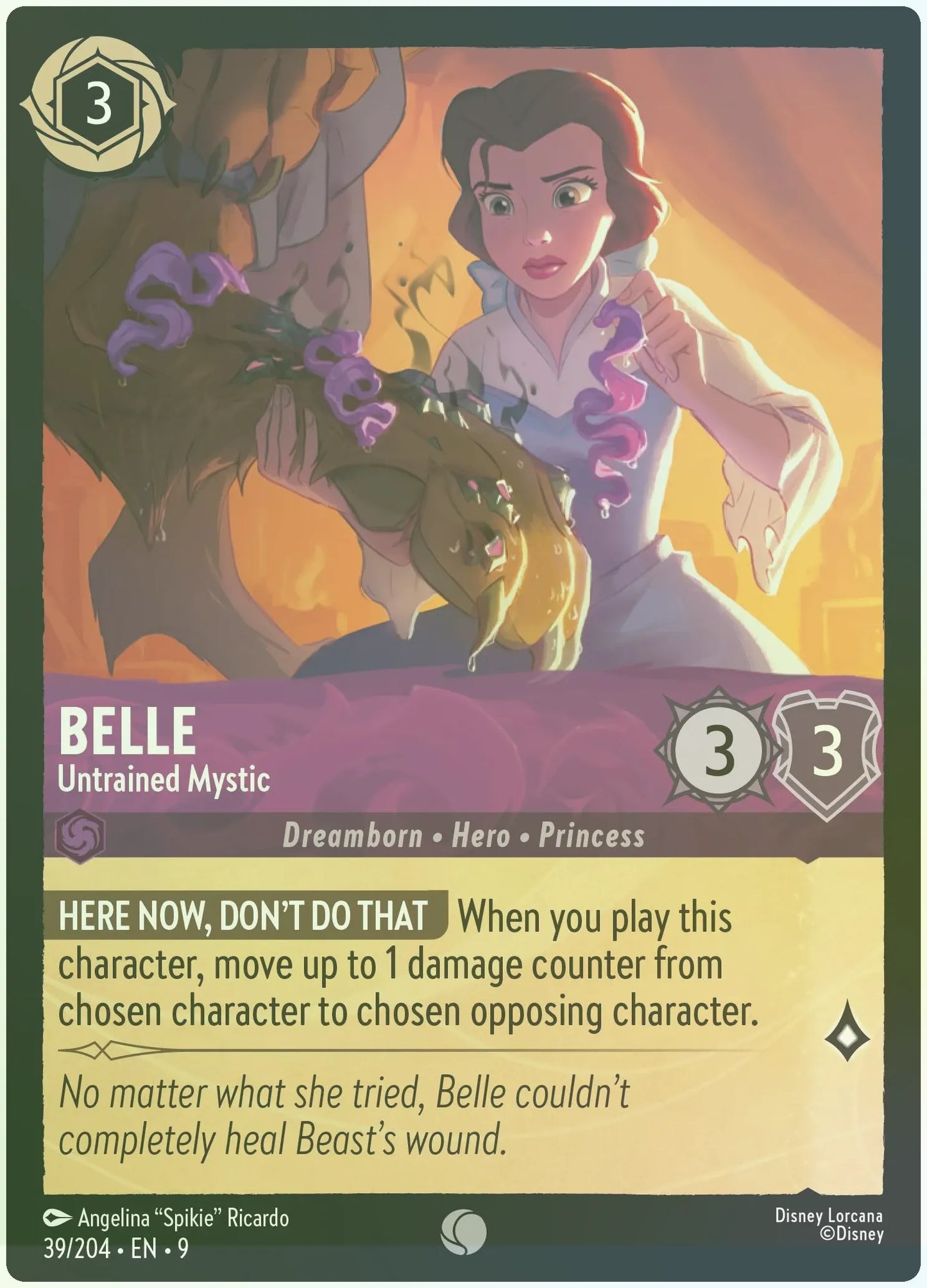 Belle - Untrained Mystic Foil