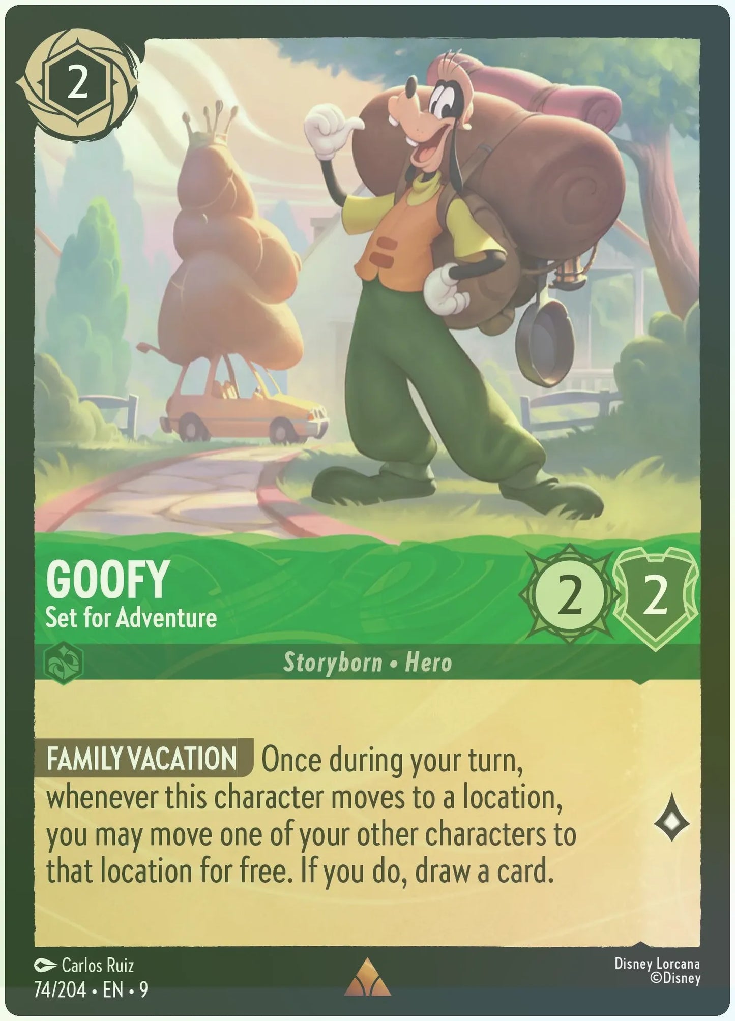 Goofy - Set for Adventure Foil