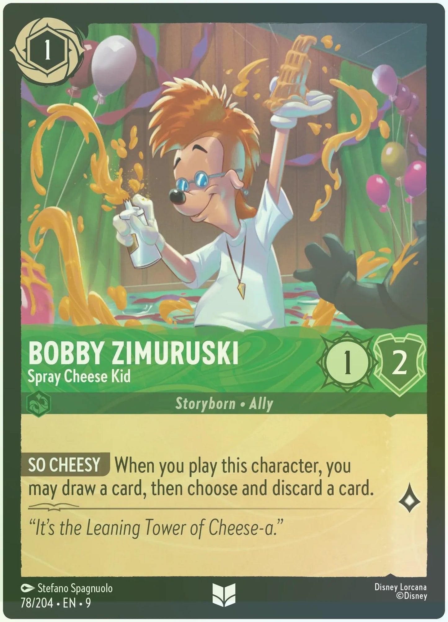 Bobby Zimuruski - Spray Cheese Kid Foil