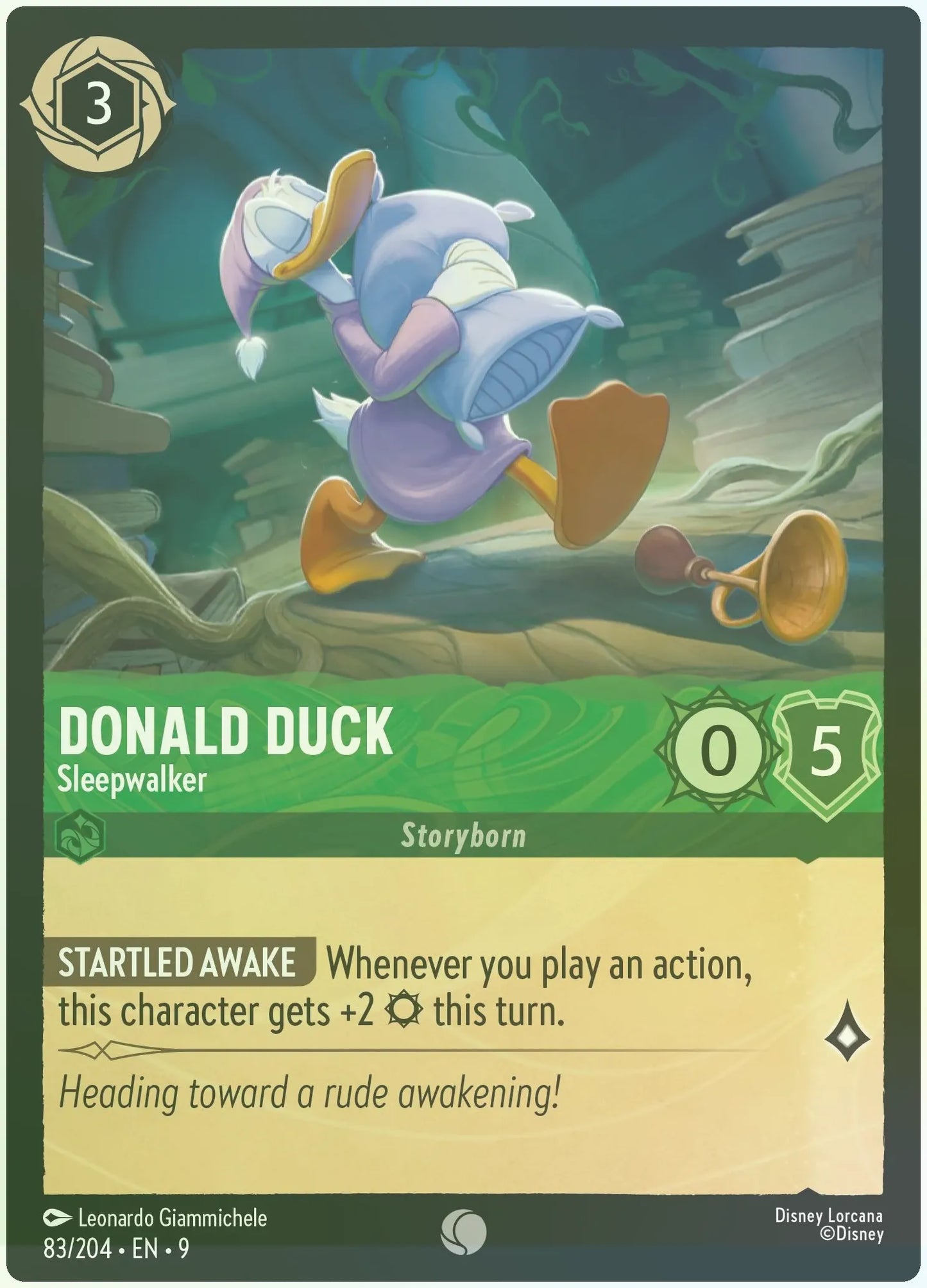 Donald Duck - Sleepwalker Foil