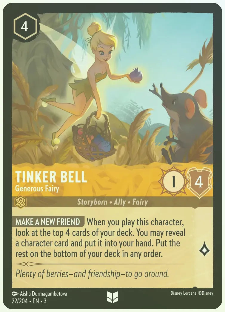 Tinker Bell - Generous Fairy Foil