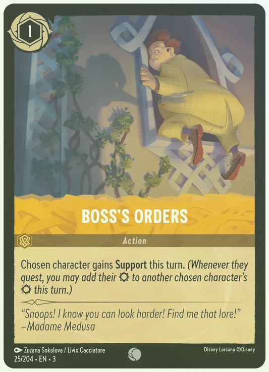 Boss's Orders Foil
