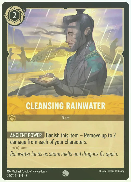 Cleansing Rainwater Foil