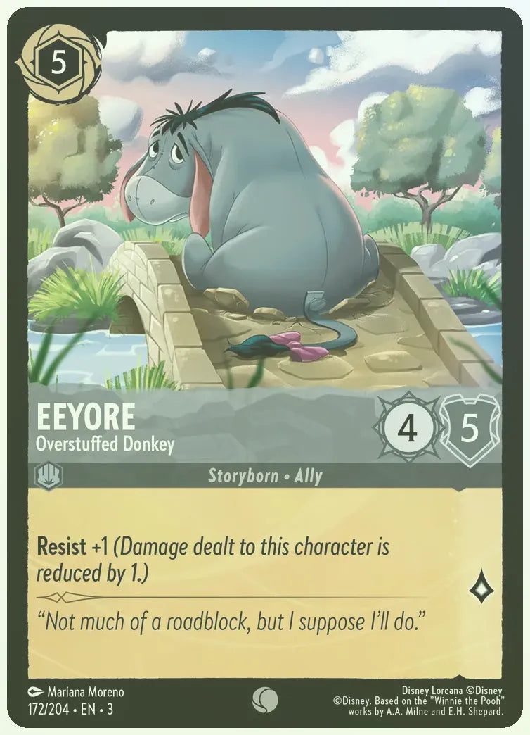 Eeyore - Overstuffed Donkey Foil