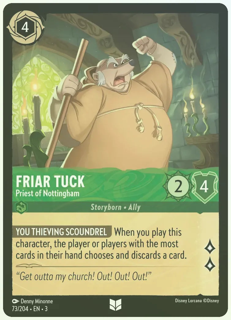 Friar Tuck - Priest of Nottingham Foil