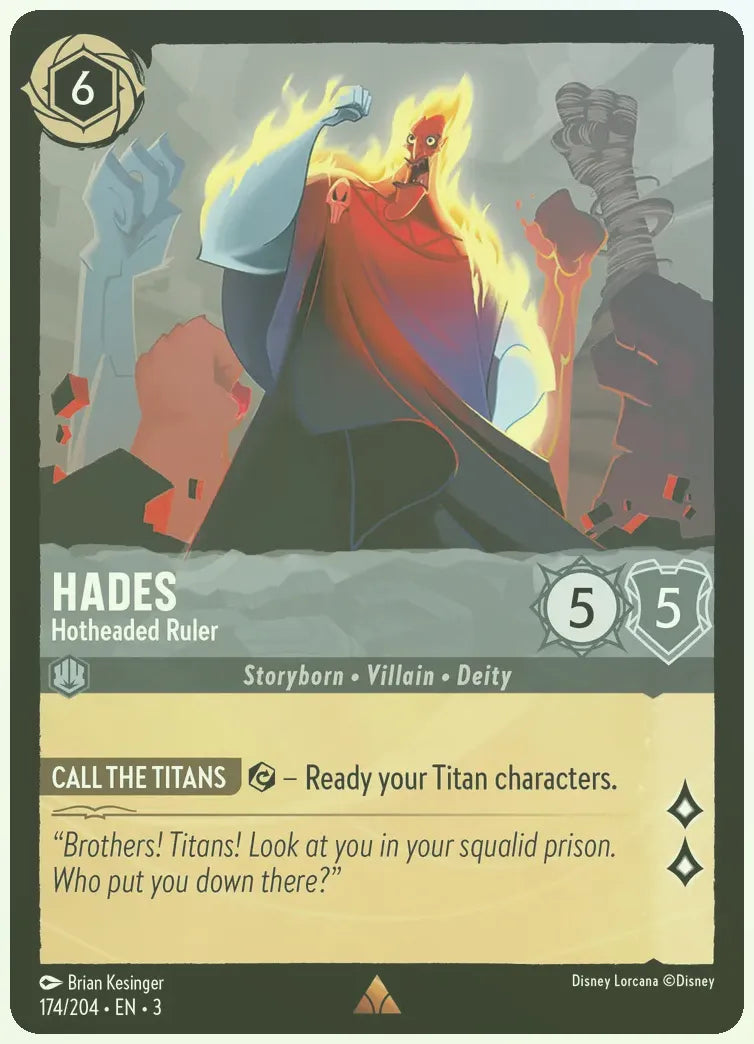 Hades - Hotheaded Ruler Foil