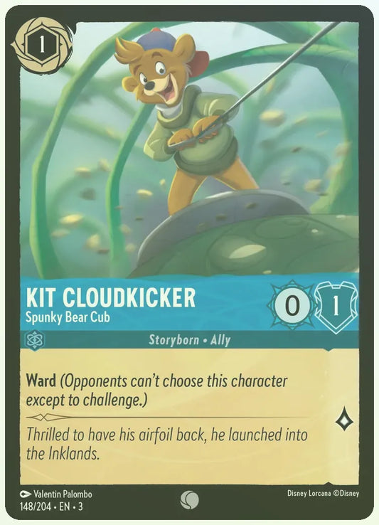 Kit Cloudkicker - Spunky Bear Cub Foil