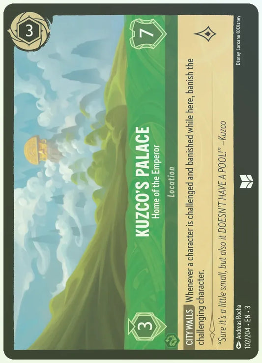 Kuzco's Palace - Home of the Emperor Foil