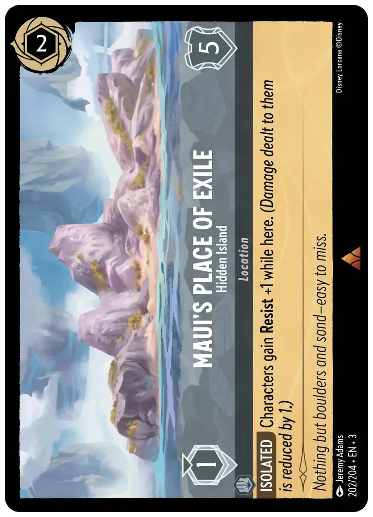 Mauis Place of Exile - Hidden Island