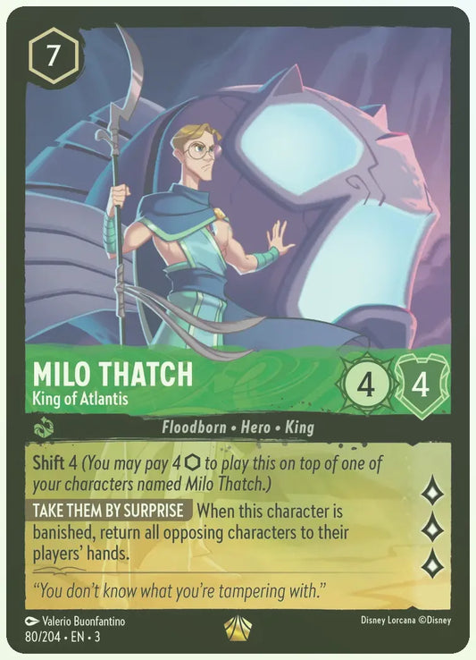 Milo Thatch - King of Atlantis Foil