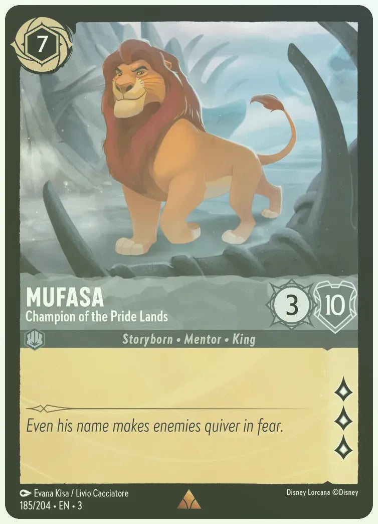 Mufasa - Champion of the Pride Lands Foil