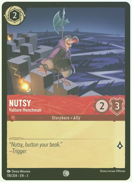 Nutsy - Vulture Henchman Foil
