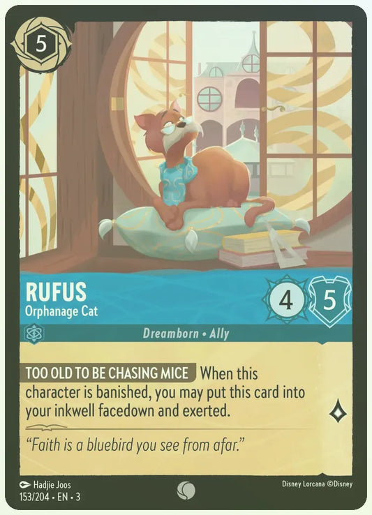 Rufus - Orphanage Cat Foil
