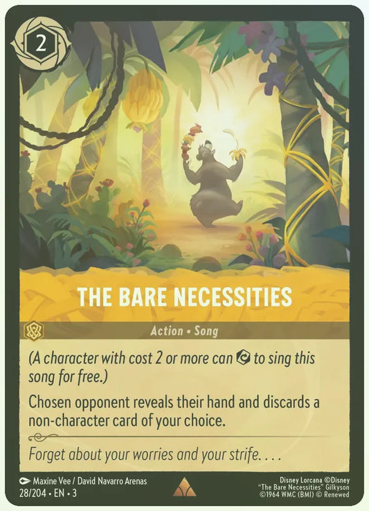 The Bare Necessities Foil