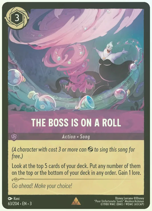 The Boss Is On A Roll Foil