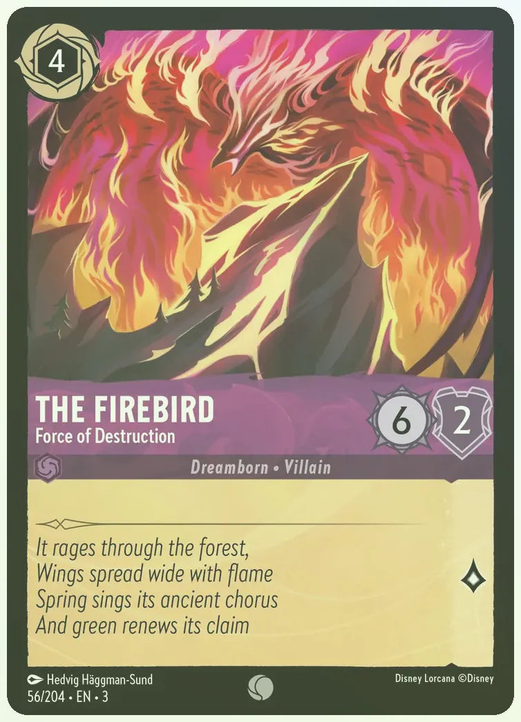 The Firebird - Force of Destruction Foil